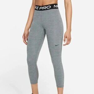 Nike Pro 365 Dri-Fit Leggings Mid Rise Size Small Gray Women's